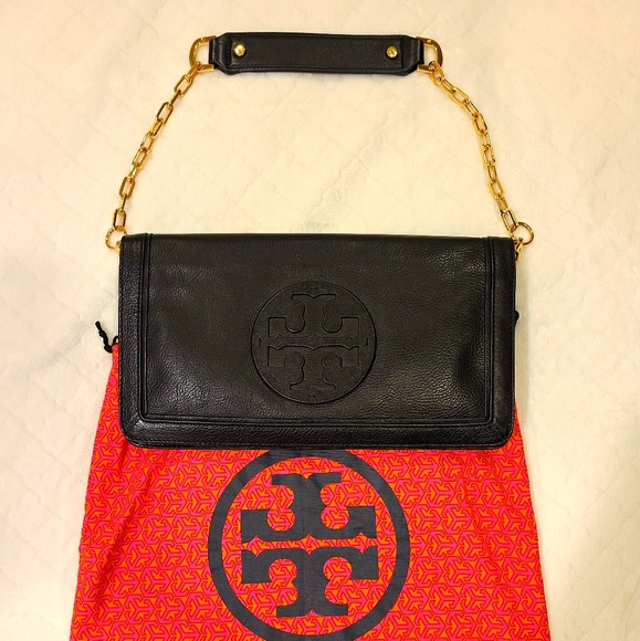 Tory Burch Handbags - Tory Burch Clutch with Chain Handle